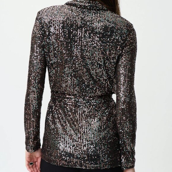 JOSEPH RIBKOFF Sequin Blazer - Picture 8 of 8
